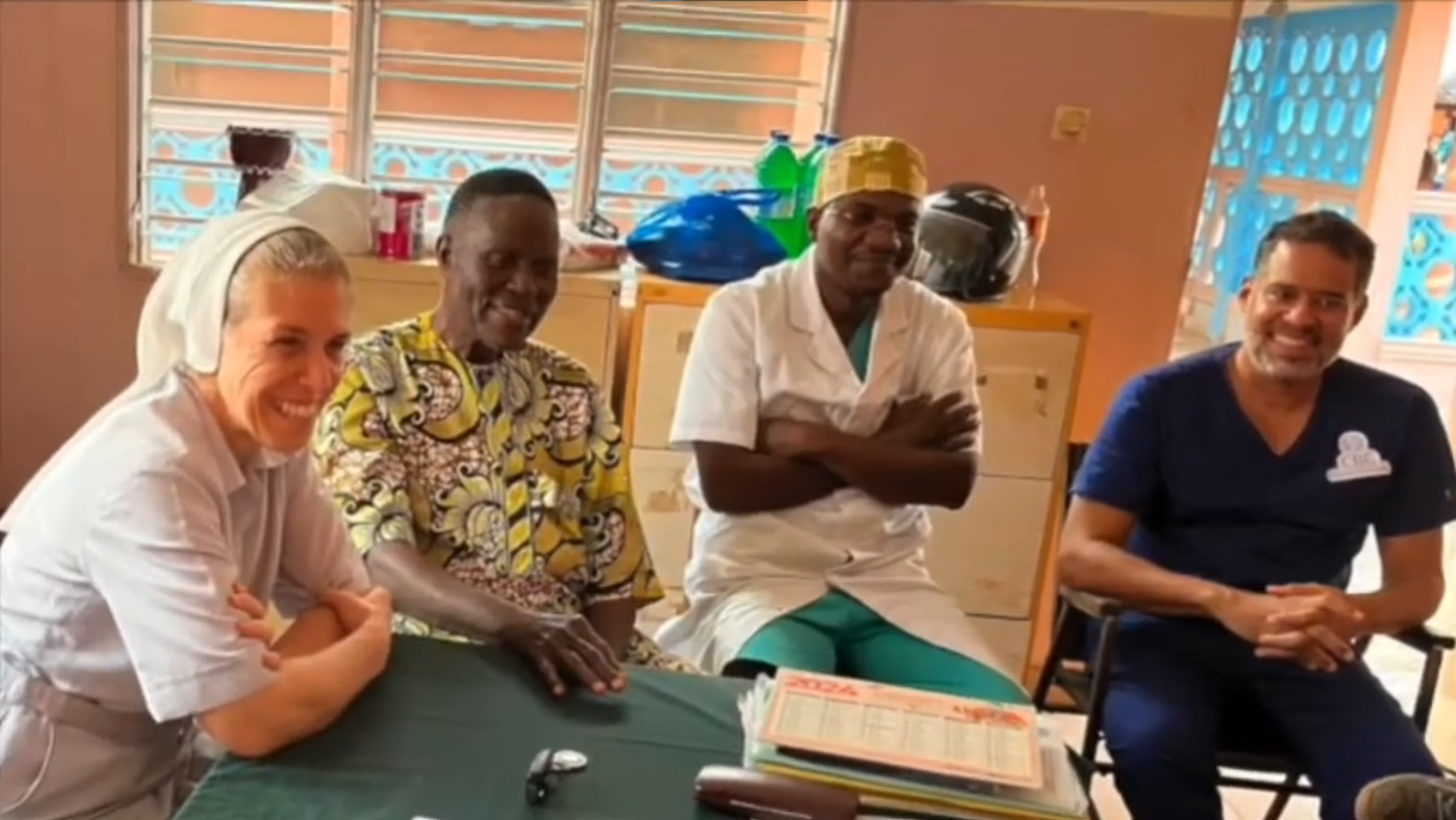 Equipe Bem Aventurados em missão